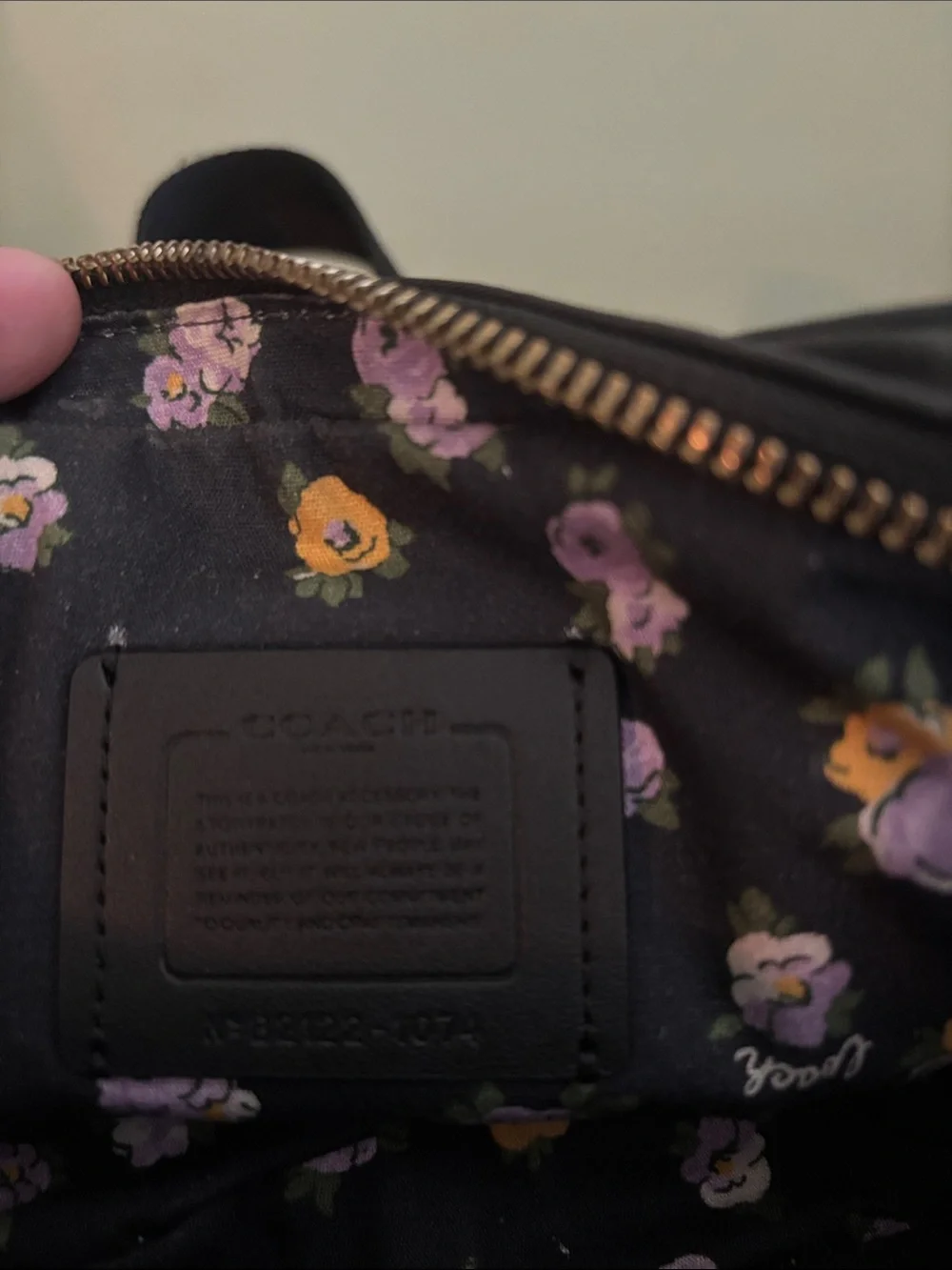 Coach women’s belt bag